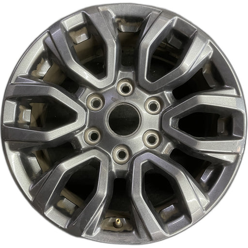 17" RANGER 19-22 17x8, , dark gray, , V spoke Original OEM Wheel Rim - Front View