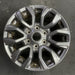 17" RANGER 19-22 17x8, , dark gray, , V spoke Original OEM Wheel Rim - Angle View