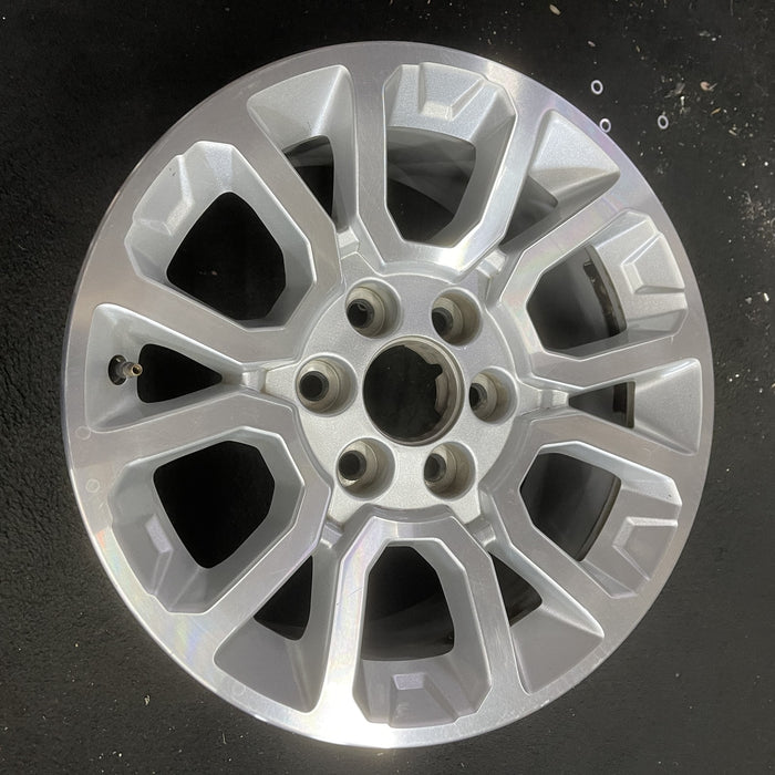 18" SIERRA 1500 PICKUP 14-17 18x8.5, , double Original OEM Wheel Rim - Side Profile