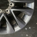 18" LEXUS GX460 17 18x7.5 alloy 6 spoke split spoke V spoke gunmetal Original - Back View