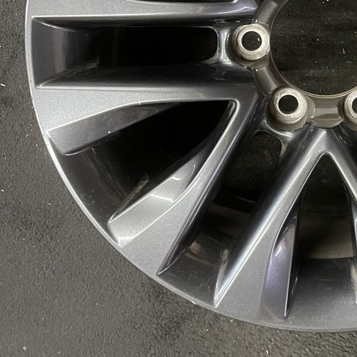 18" LEXUS GX460 17 18x7.5 alloy 6 spoke split spoke V spoke gunmetal Original - Additional View