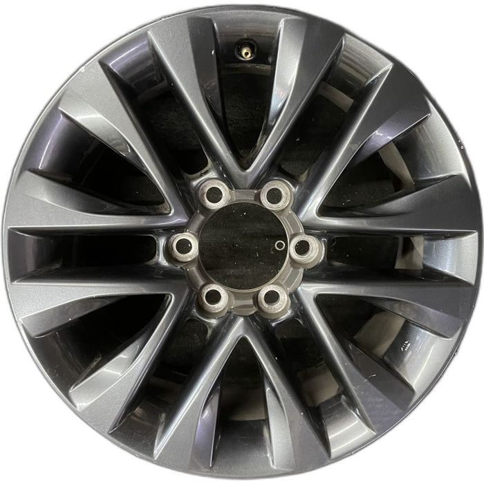 18" LEXUS GX460 17 18x7.5 alloy 6 spoke split spoke V spoke gunmetal Original - Front View