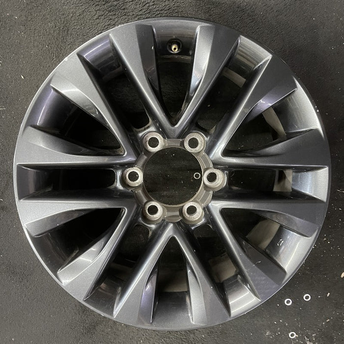 18" LEXUS GX460 17 18x7.5 alloy 6 spoke split spoke V spoke gunmetal Original OEM Wheel Rim