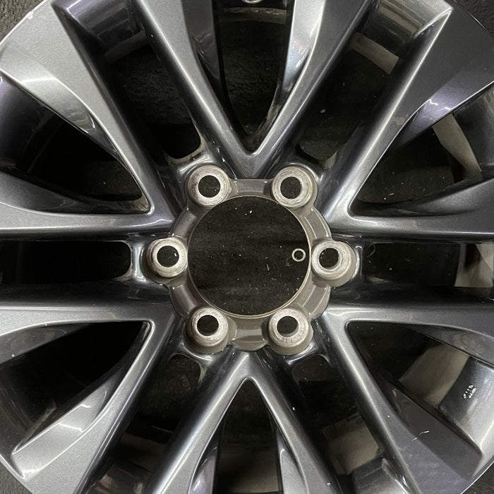 18" LEXUS GX460 17 18x7.5 alloy 6 spoke split spoke V spoke gunmetal Original OEM Wheel Rim