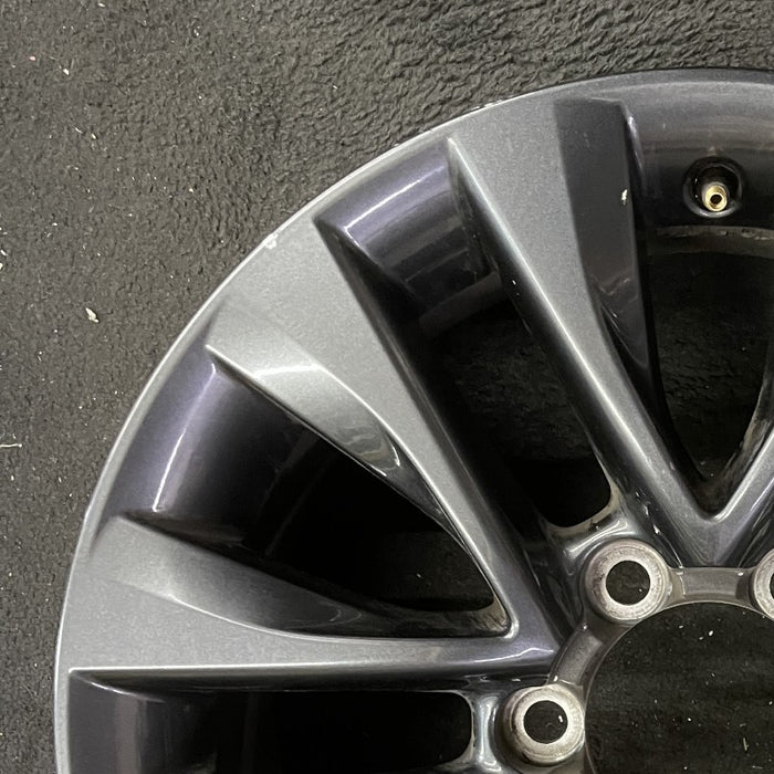 18" LEXUS GX460 17 18x7.5 alloy 6 spoke split spoke V spoke gunmetal Original OEM Wheel Rim