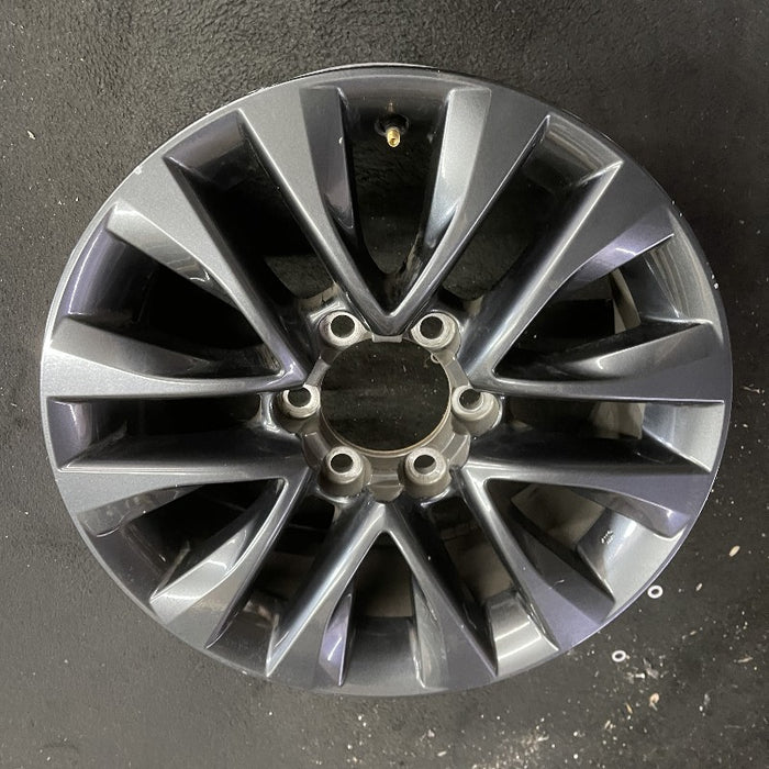 18" LEXUS GX460 17 18x7.5 alloy 6 spoke split spoke V spoke gunmetal Original OEM Wheel Rim