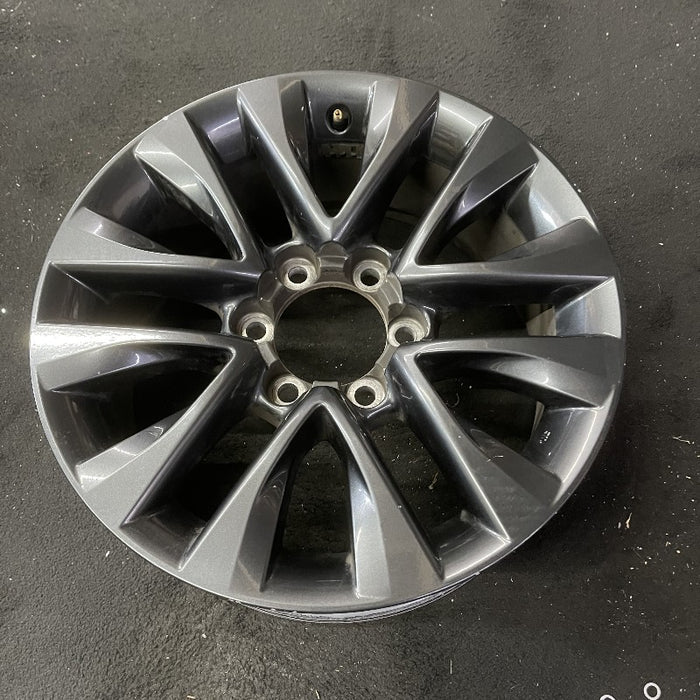 18" LEXUS GX460 17 18x7.5 alloy 6 spoke split spoke V spoke gunmetal Original OEM Wheel Rim