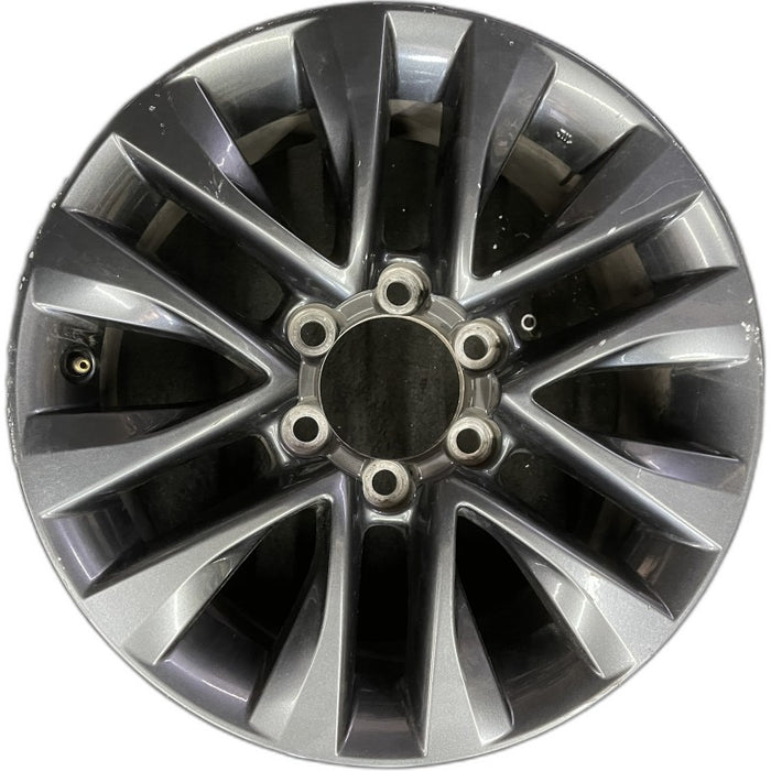 18" LEXUS GX460 17 18x7.5 alloy 6 spoke split spoke V spoke gunmetal Original OEM Wheel Rim