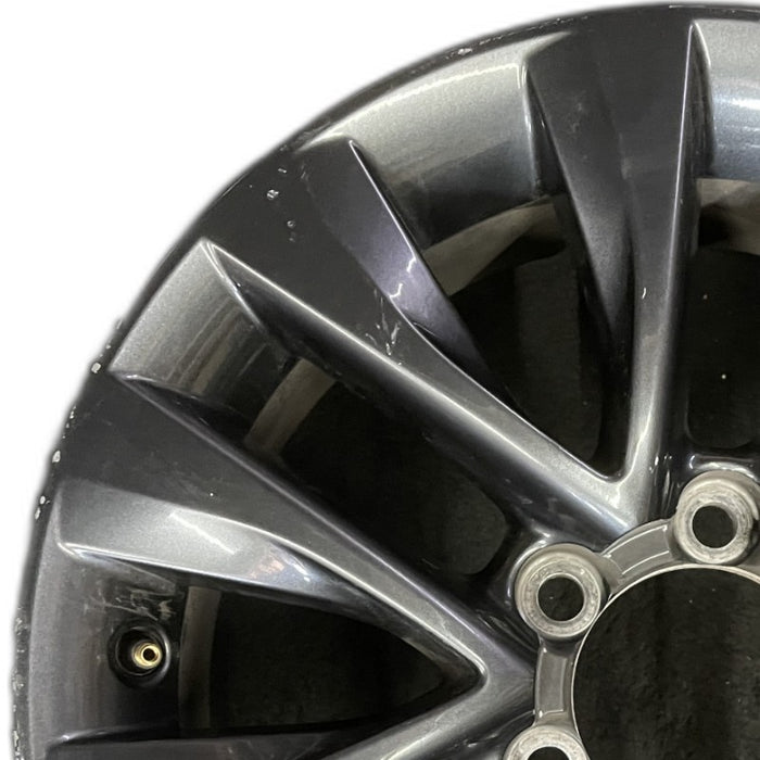 18" LEXUS GX460 17 18x7.5 alloy 6 spoke split spoke V spoke gunmetal Original OEM Wheel Rim