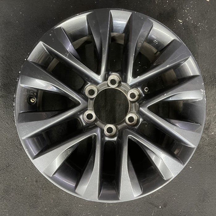 18" LEXUS GX460 17 18x7.5 alloy 6 spoke split spoke V spoke gunmetal Original OEM Wheel Rim