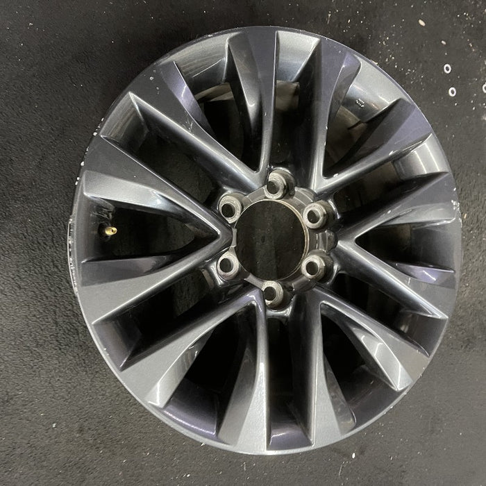 18" LEXUS GX460 17 18x7.5 alloy 6 spoke split spoke V spoke gunmetal Original OEM Wheel Rim