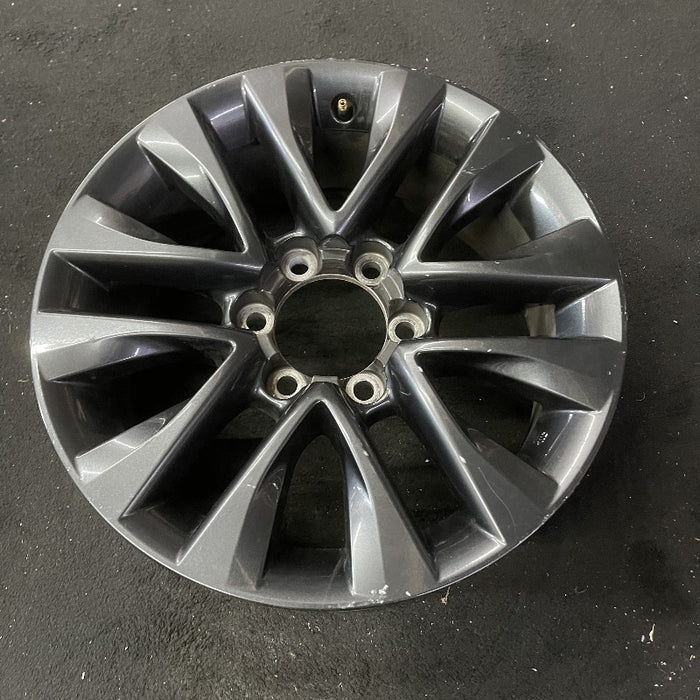 18" LEXUS GX460 17 18x7.5 alloy 6 spoke split spoke V spoke gunmetal Original OEM Wheel Rim