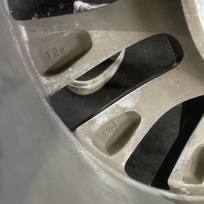 18" LEXUS GX460 17 18x7.5 alloy 6 spoke split spoke V spoke gunmetal Original OEM Wheel Rim