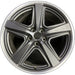 19" MUSTANG 21-23 19x10, 5 straight spoke Original OEM Wheel Rim - Front View