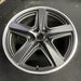 19" MUSTANG 21-23 19x10, 5 straight spoke Original OEM Wheel Rim - Side Profile