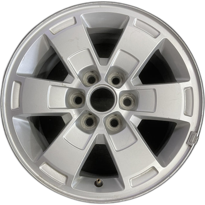16" CANYON 15-17 16x7, aluminum Original OEM Wheel Rim - Front View