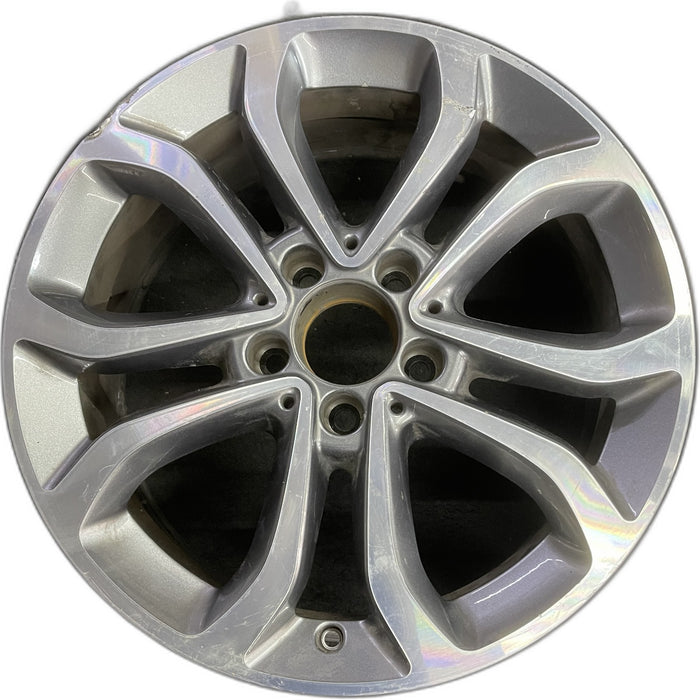 17" MERCEDES C-CLASS 15 205 Type; , C300, 17x7, 10 spoke Original OEM Wheel Rim - Front View