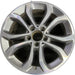 17" MERCEDES C-CLASS 15 205 Type; , C300, 17x7, 10 spoke Original OEM Wheel Rim - Front View