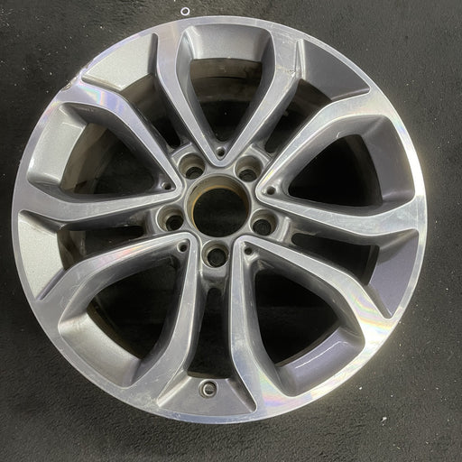 17" MERCEDES C-CLASS 15 205 Type; , C300, 17x7, 10 spoke Original OEM Wheel Rim - Angle View