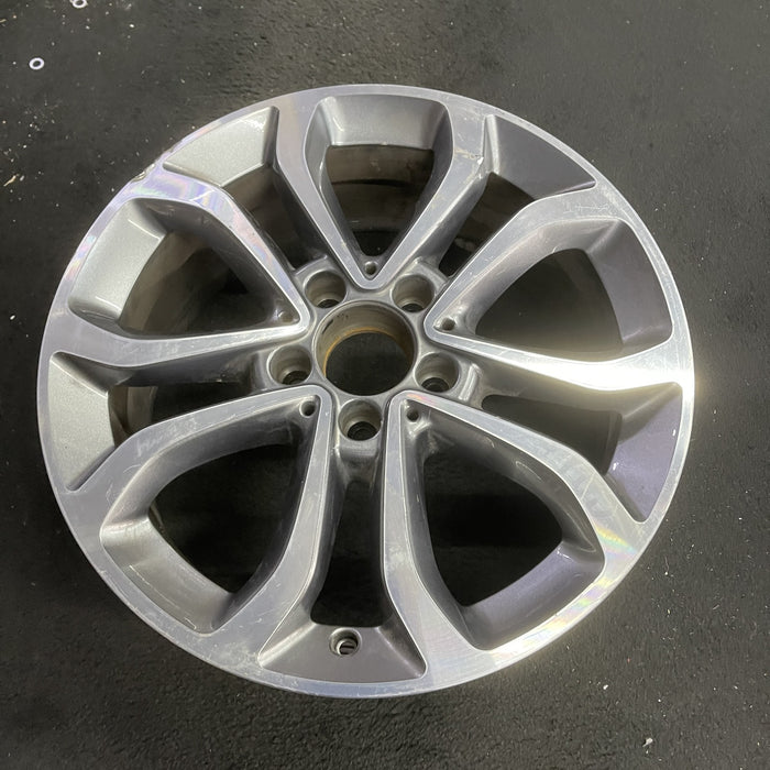 17" MERCEDES C-CLASS 15 205 Type; , C300, 17x7, 10 spoke Original OEM Wheel Rim - Side Profile