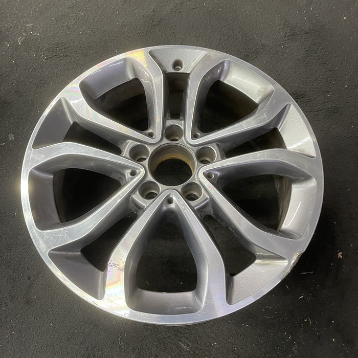 17" MERCEDES C-CLASS 15 205 Type; , C300, 17x7, 10 spoke Original OEM Wheel Rim - Close-Up Detail