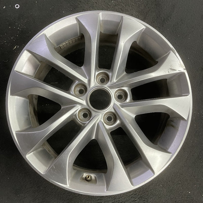 17" SANTA FE 19-20 17x7 alloy Original OEM Wheel Rim - Front View