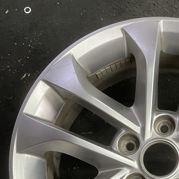 17" SANTA FE 19-20 17x7 alloy Original OEM Wheel Rim - Side Profile