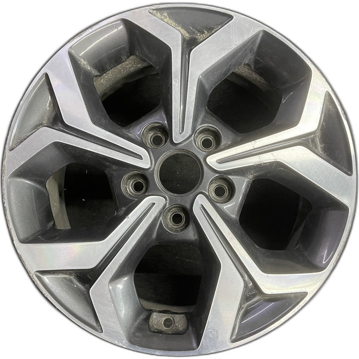 16" FORTE 19-20 16x6.5 Original OEM Wheel Rim - Front View