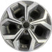 16" FORTE 19-20 16x6.5 Original OEM Wheel Rim - Front View