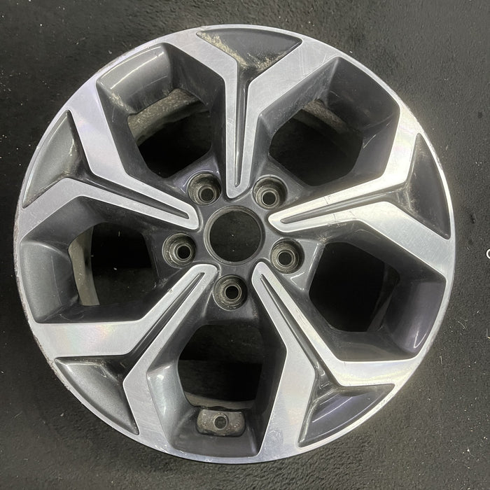 16" FORTE 19-20 16x6.5 Original OEM Wheel Rim - Angle View