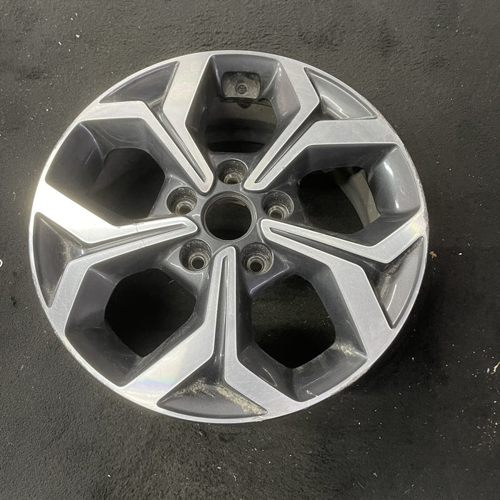 16" FORTE 19-20 16x6.5 Original OEM Wheel Rim - Close-Up Detail