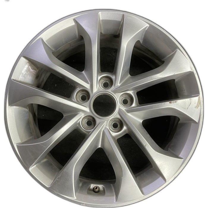 17" SANTA FE 19-20 17x7 alloy Original OEM Wheel Rim - Front View