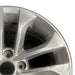 17" SANTA FE 19-20 17x7 alloy Original OEM Wheel Rim - Side Profile