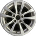 17" BMW 320i 12-13 , 17x7.5 , 5 spoke, V spoke, narrow spoke edge Original OEM - Front View