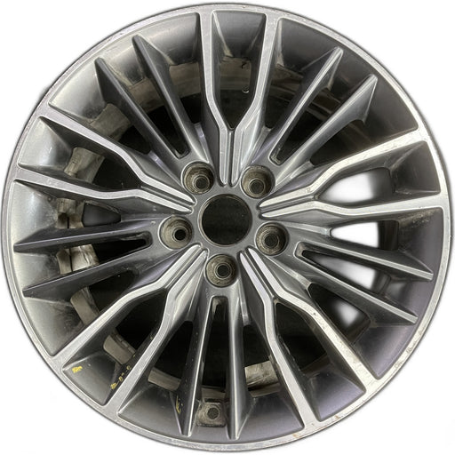 18" ELANTRA 17 18x7.5 , Original OEM Wheel Rim - Front View