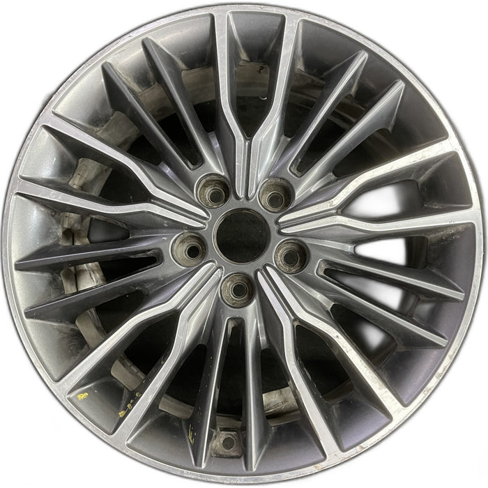 18" ELANTRA 17 18x7.5 , Original OEM Wheel Rim - Front View