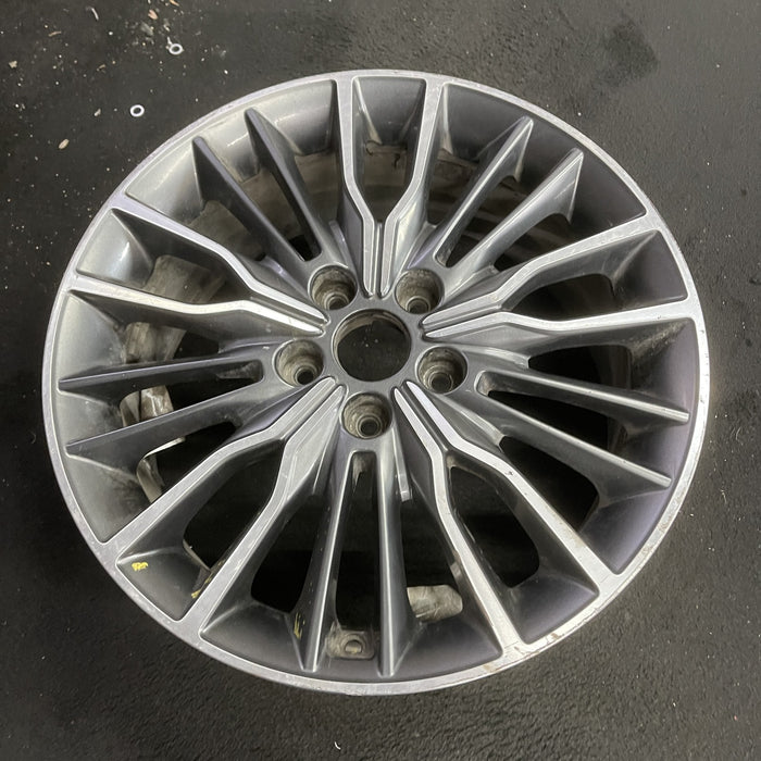 18" ELANTRA 17 18x7.5 , Original OEM Wheel Rim - Side Profile