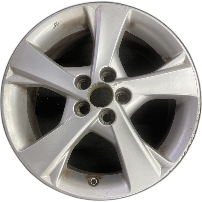 16" COROLLA 11-13 16x6.5, alloy , North America built Original OEM Wheel Rim - Front View