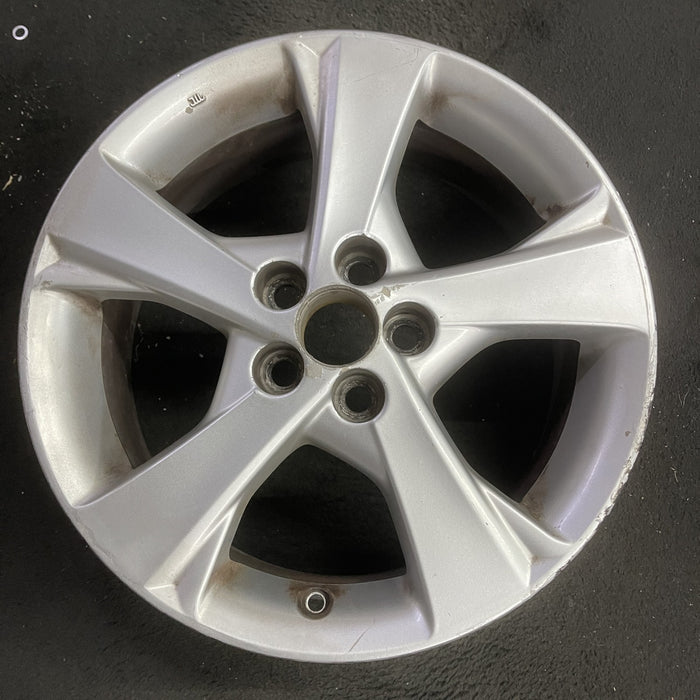 16" COROLLA 11-13 16x6.5, alloy , North America built Original OEM Wheel Rim - Angle View