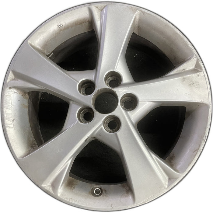 16" COROLLA 11-13 16x6.5, alloy , North America built Original OEM Wheel Rim - Front View