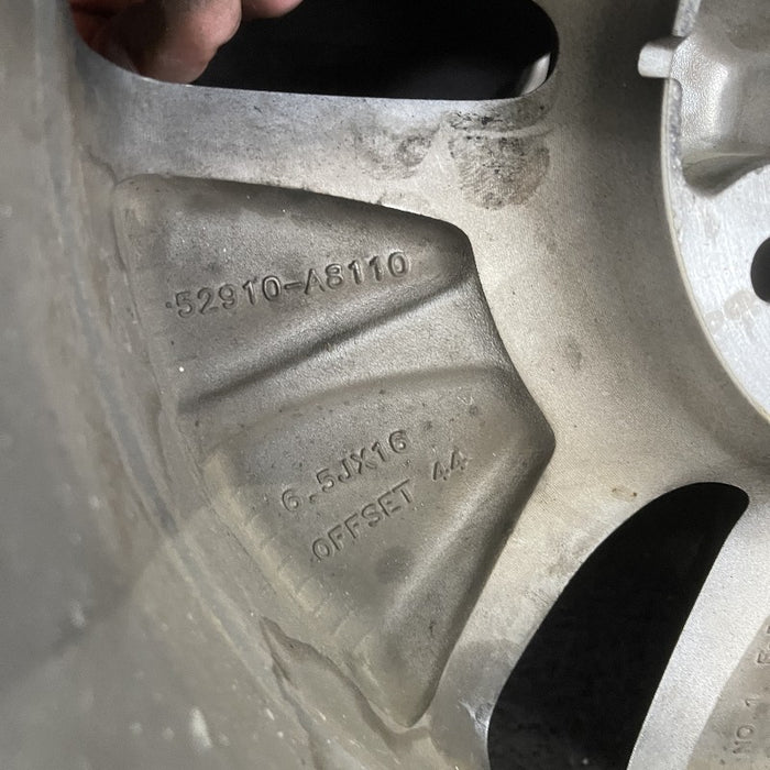 16" OPTIMA 17-18 16x6.5 alloy fluted spoke Original OEM Wheel Rim