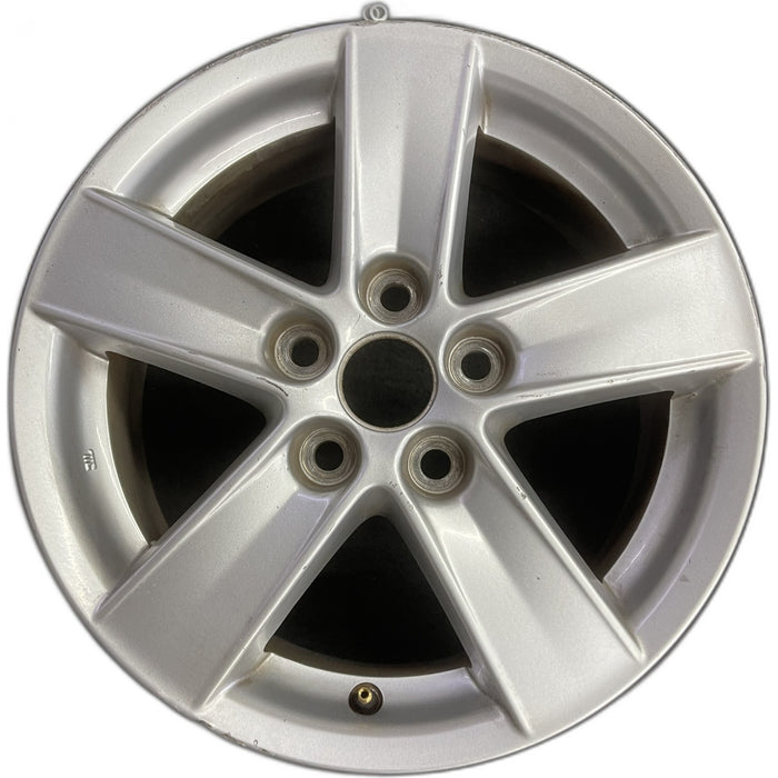 16" LANCER 08 16x6.5, alloy Original OEM Wheel Rim - Front View
