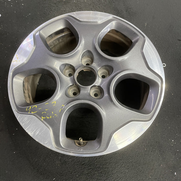 16" RENEGADE 15-18 16x6.5, aluminum Original OEM Wheel Rim - Side Profile