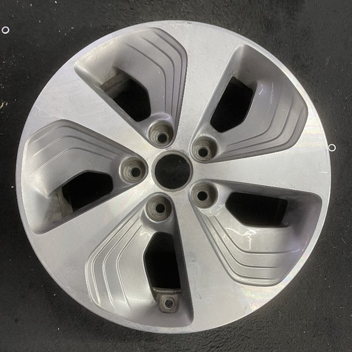 16" OPTIMA 14-15 16x6.5 alloy LX Hybrid Original OEM Wheel Rim - Front View