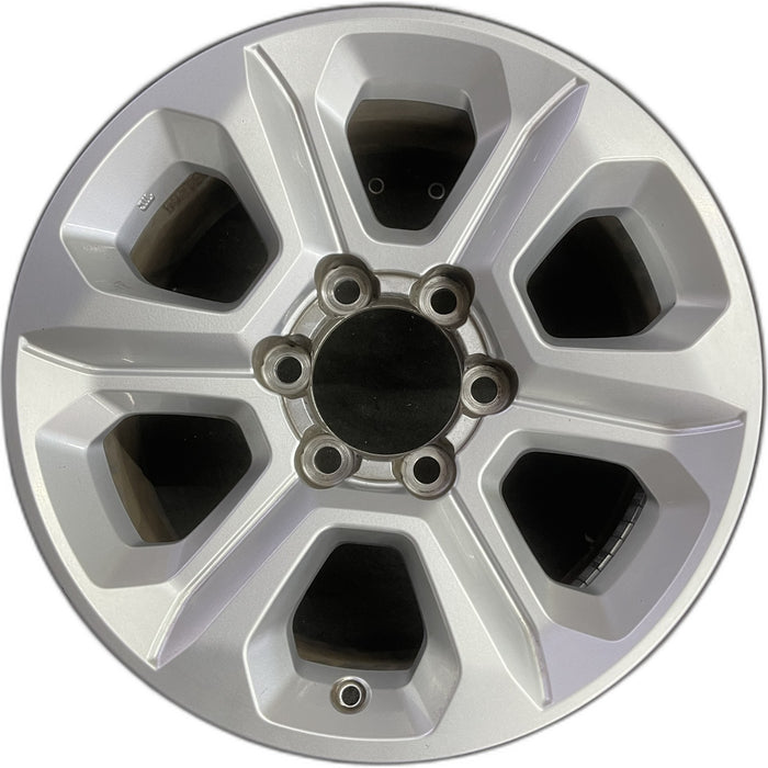 17" 4 RUNNER 14 17x7, alloy Original OEM Wheel Rim - Front View