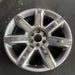 22" ESCALADE 15-20 22x9, 7 spoke, single, silver with chrome inserts, opt Q7L - Side Profile