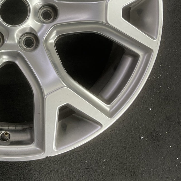 20" WAGONEER 22 20x9 6 spoke Y spoke silver Original OEM Wheel Rim - Back View