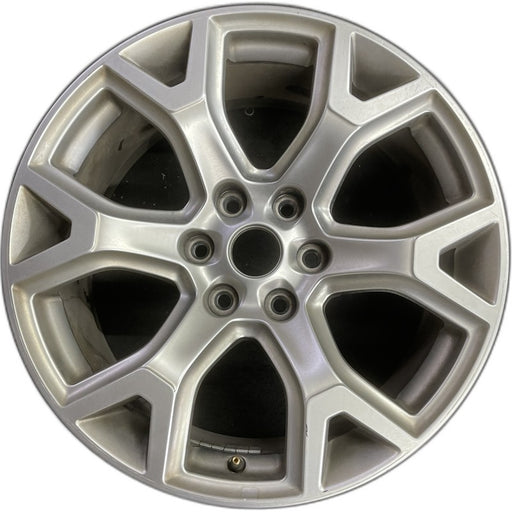 20" WAGONEER 22 20x9 6 spoke Y spoke silver Original OEM Wheel Rim - Front View