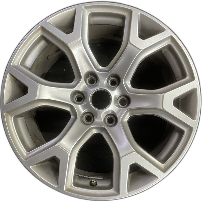 20" WAGONEER 22 20x9 6 spoke Y spoke silver Original OEM Wheel Rim - Front View