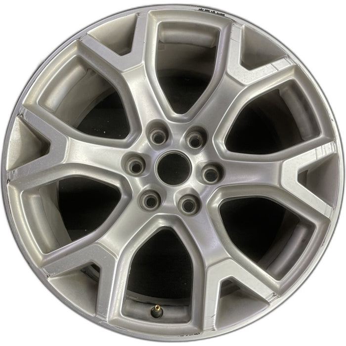 20" WAGONEER 22 20x9 6 spoke Y spoke silver Original OEM Wheel Rim - Front View
